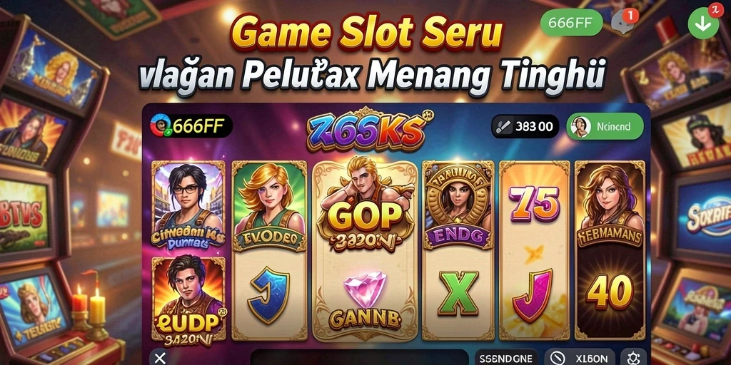 Tampilan gameplay slot yang menarik dan penuh warna.