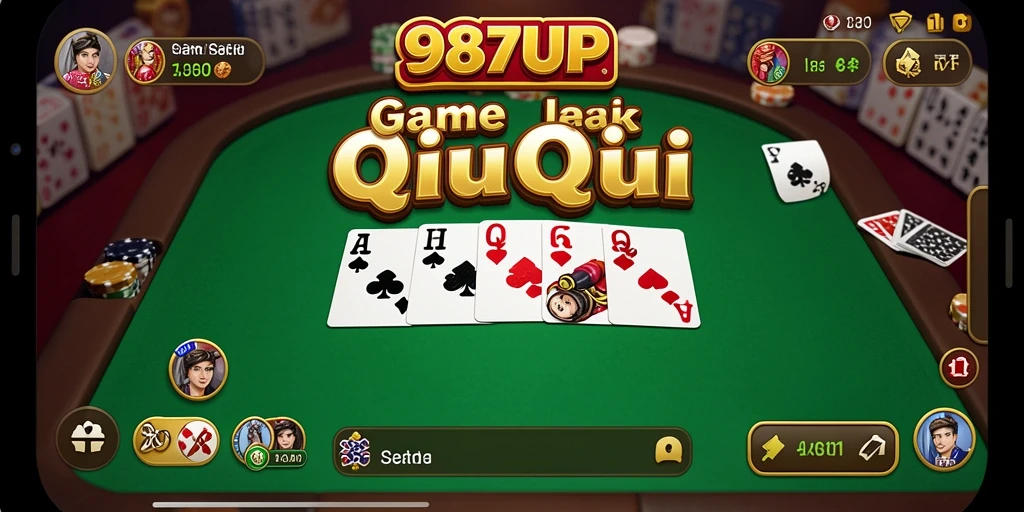 Gameplay QiuQiu yang seru dan menantang di 987UP.