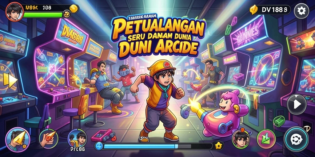 Screenshot gameplay DV188 yang penuh aksi dan tantangan.