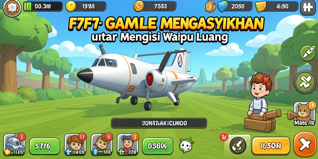 Tampilan gameplay F7F7 yang seru dan menantang.