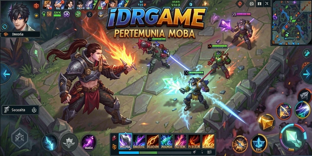Gameplay seru dan strategi menarik dalam IDRGAME.