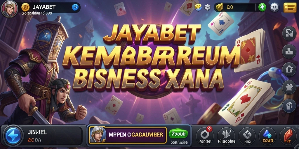 Tampilan gameplay menarik dari JAYABET yang menunjukkan manajemen bisnis.