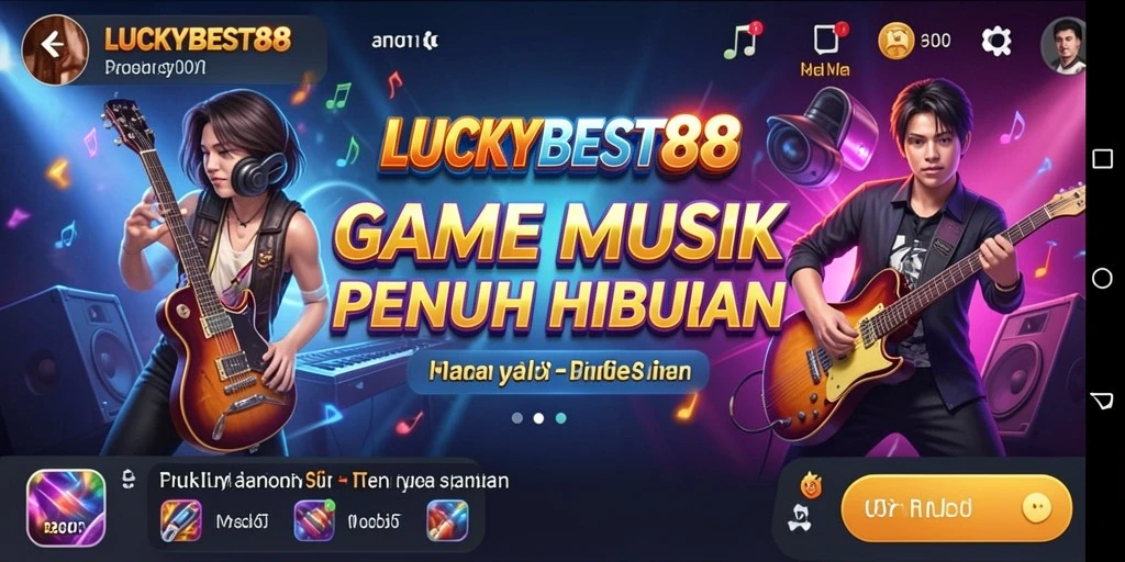 Tampilan gameplay seru di LUCKYBEST88 yang menghibur.