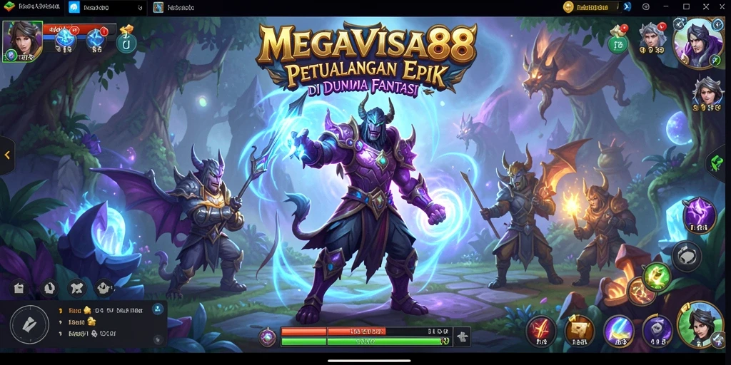 Gameplay seru MEGAVISA88 di dunia fantasi yang menakjubkan.