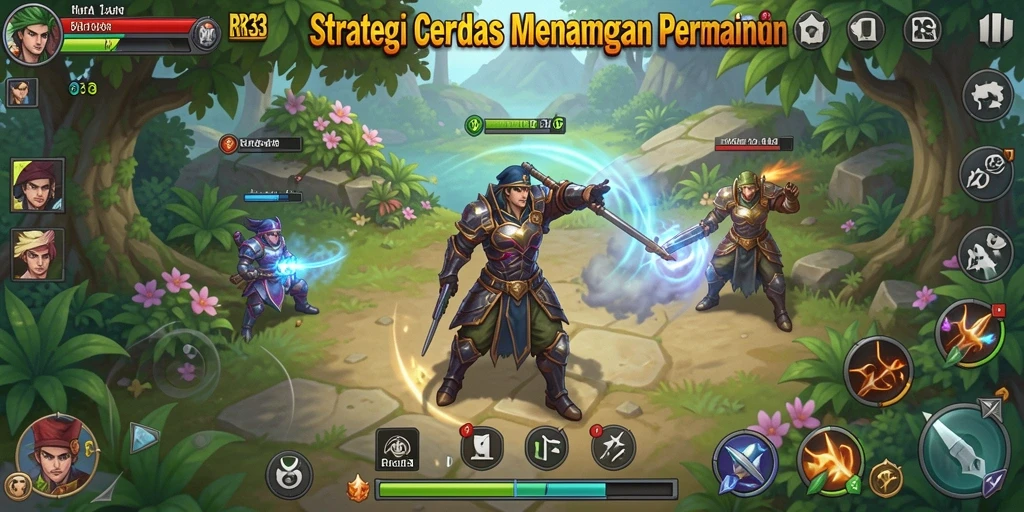 Gameplay menegangkan dari RR33 yang menuntut kecerdasan strategi.