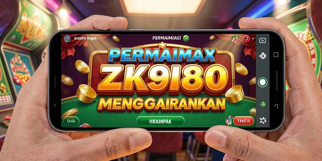 Screenshot ZK988 menampilkan gameplay Kasino yang mendebarkan.