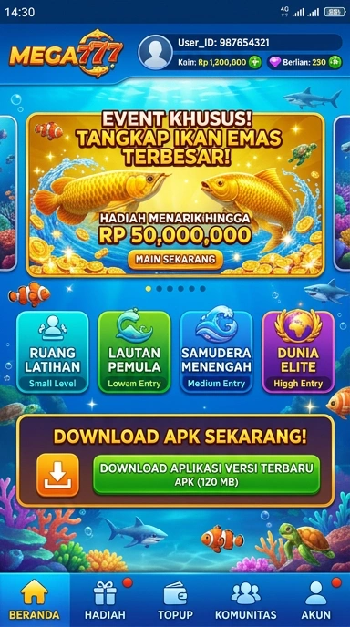 Proses unduh yang cepat di aplikasi mega777 untuk semua pengguna.